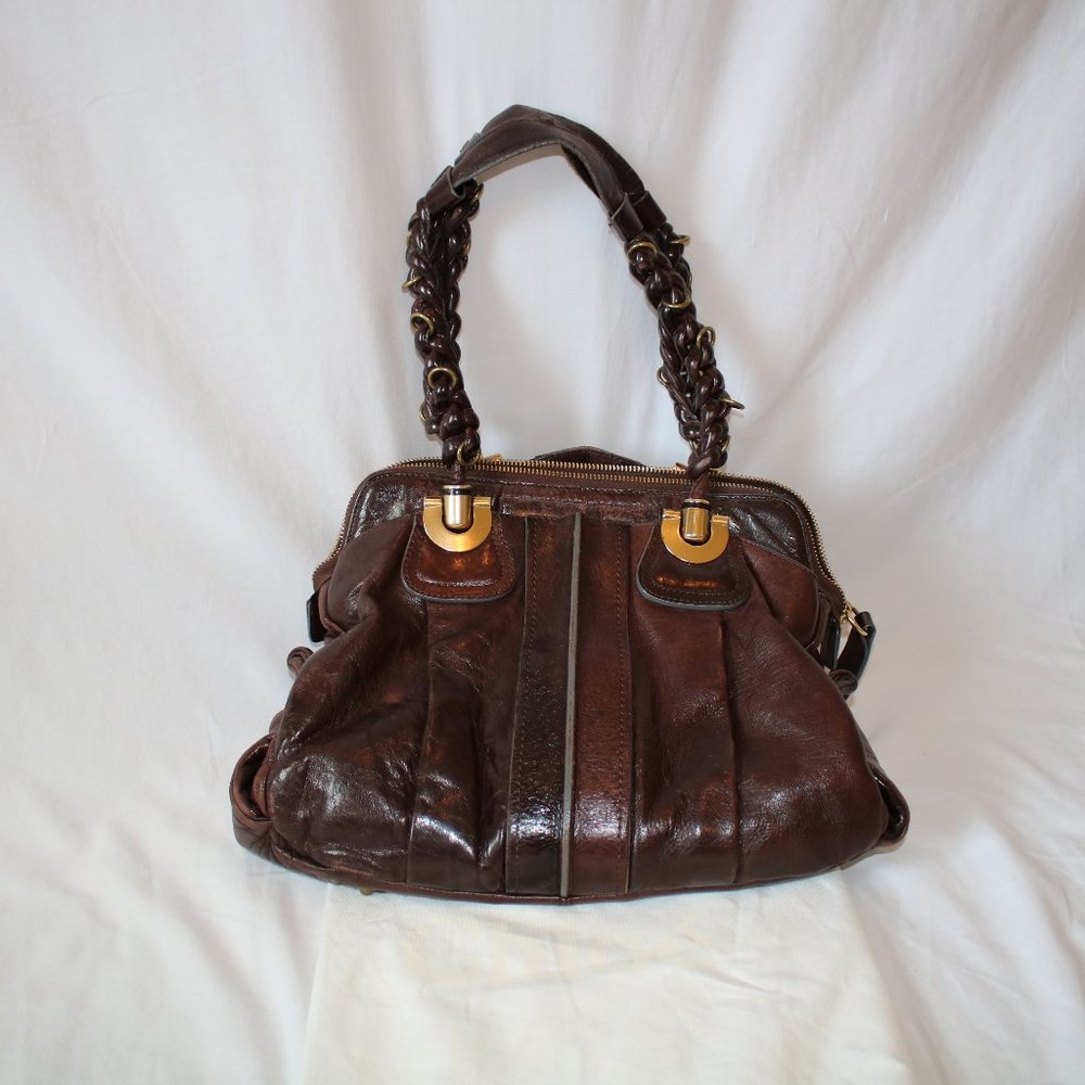 Chloe Leather Shoulder Bag